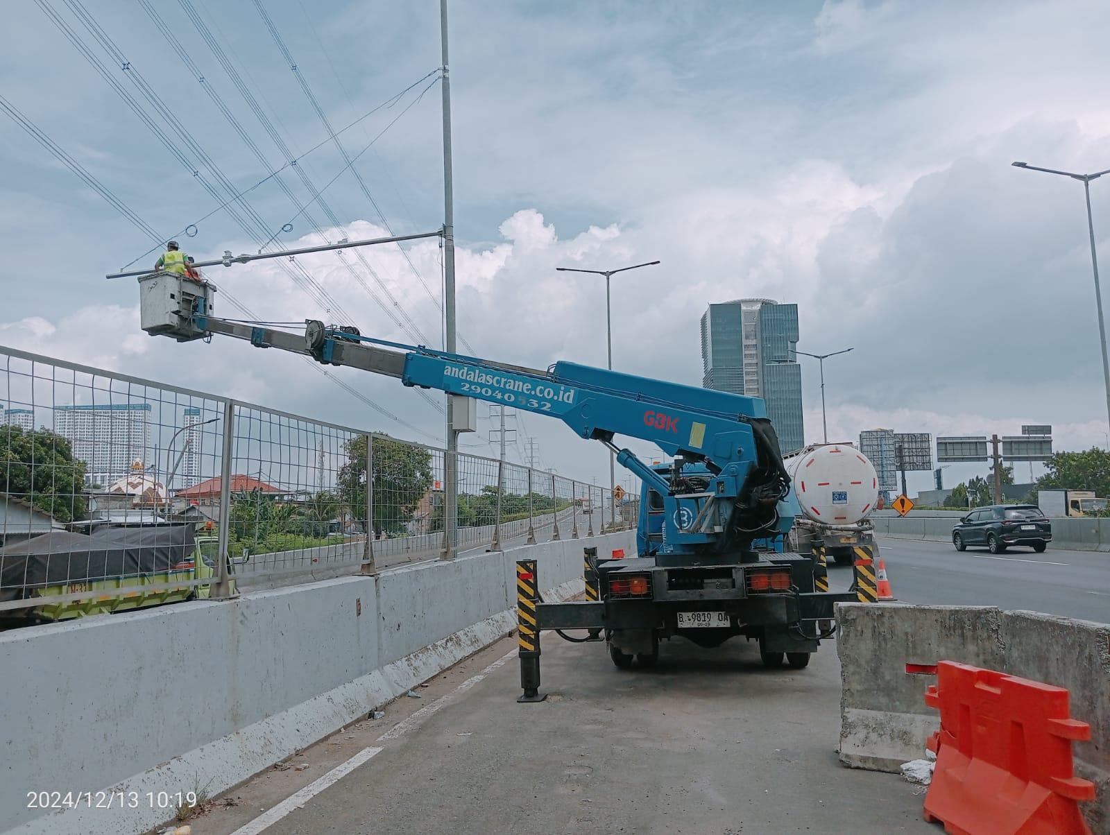 Pemasangan CCTV Tol